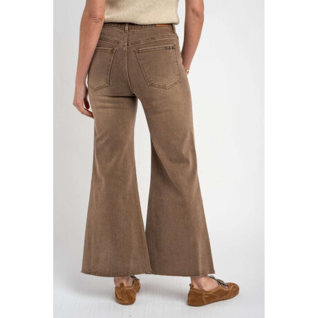 Flared Wide Leg Lavado Chocolate