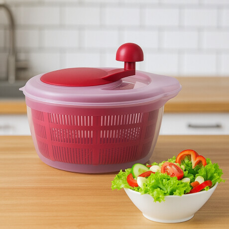 Centrifugador de Verduras Rojo 5 Litros Centrifugador de Verduras Rojo 5 Litros