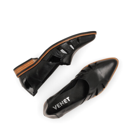 ZAPATO VENET - CUERO VARENNA NEGRO