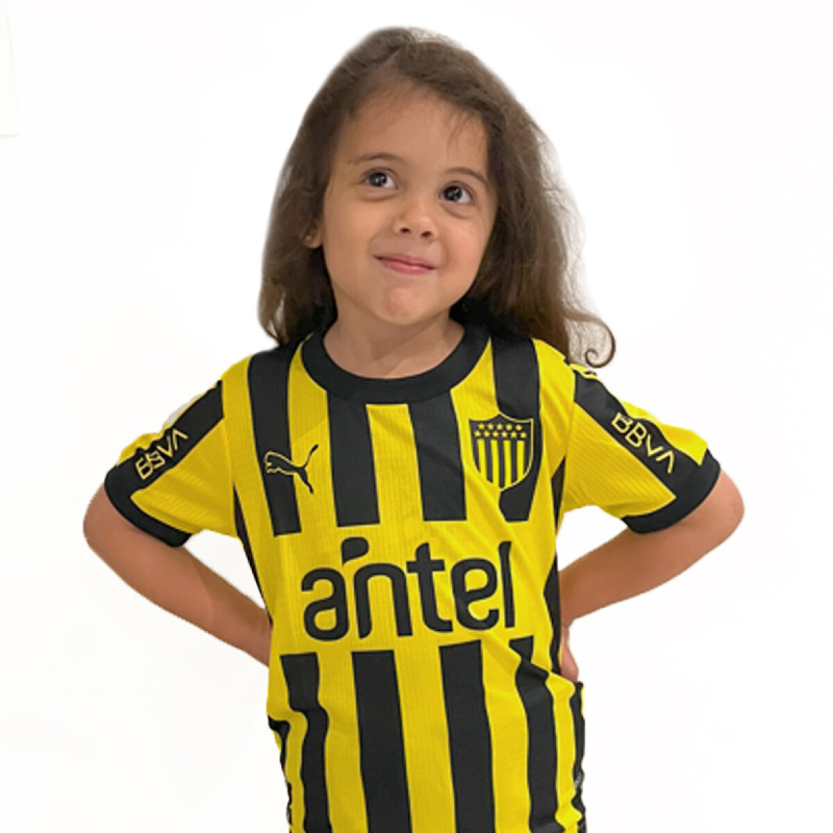 Peñarol Home Mini Jersey24- 77929601 - Amarillo/negro 