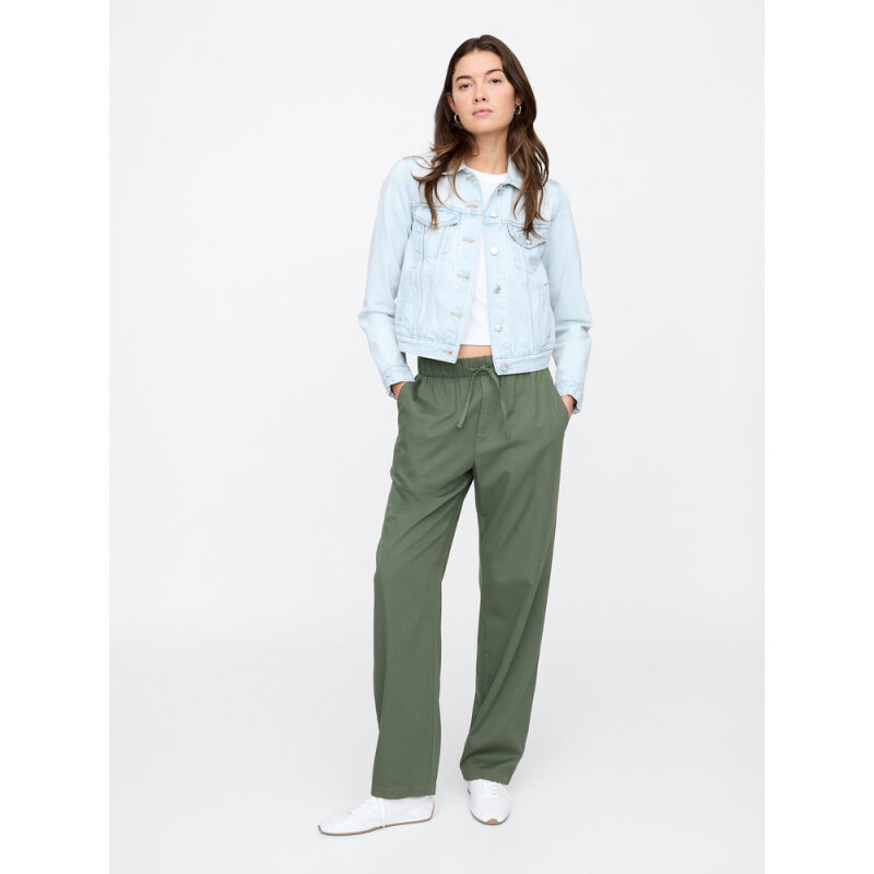 V-TWILL EASY PANT THYME 19-0309 TCX
