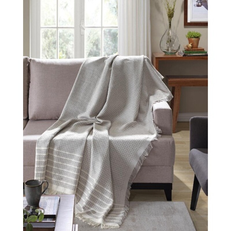 Manta Dohler modelo Throw Genova 150x210cm - Gris Manta Dohler modelo Throw Genova 150x210cm - Gris