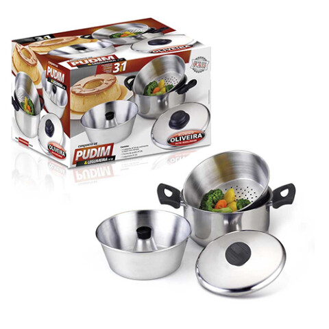 VAPORERA / Budinera OLIVEIRA 20 -Aluminio -52347 Sin color