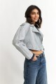 Campera efecto desgastada GRIS