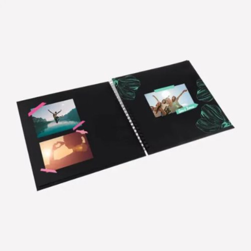 Album para Scrapbooking 30x30 Black- Main Paper Album Para Scrapbooking 30x30 Black- Main Paper
