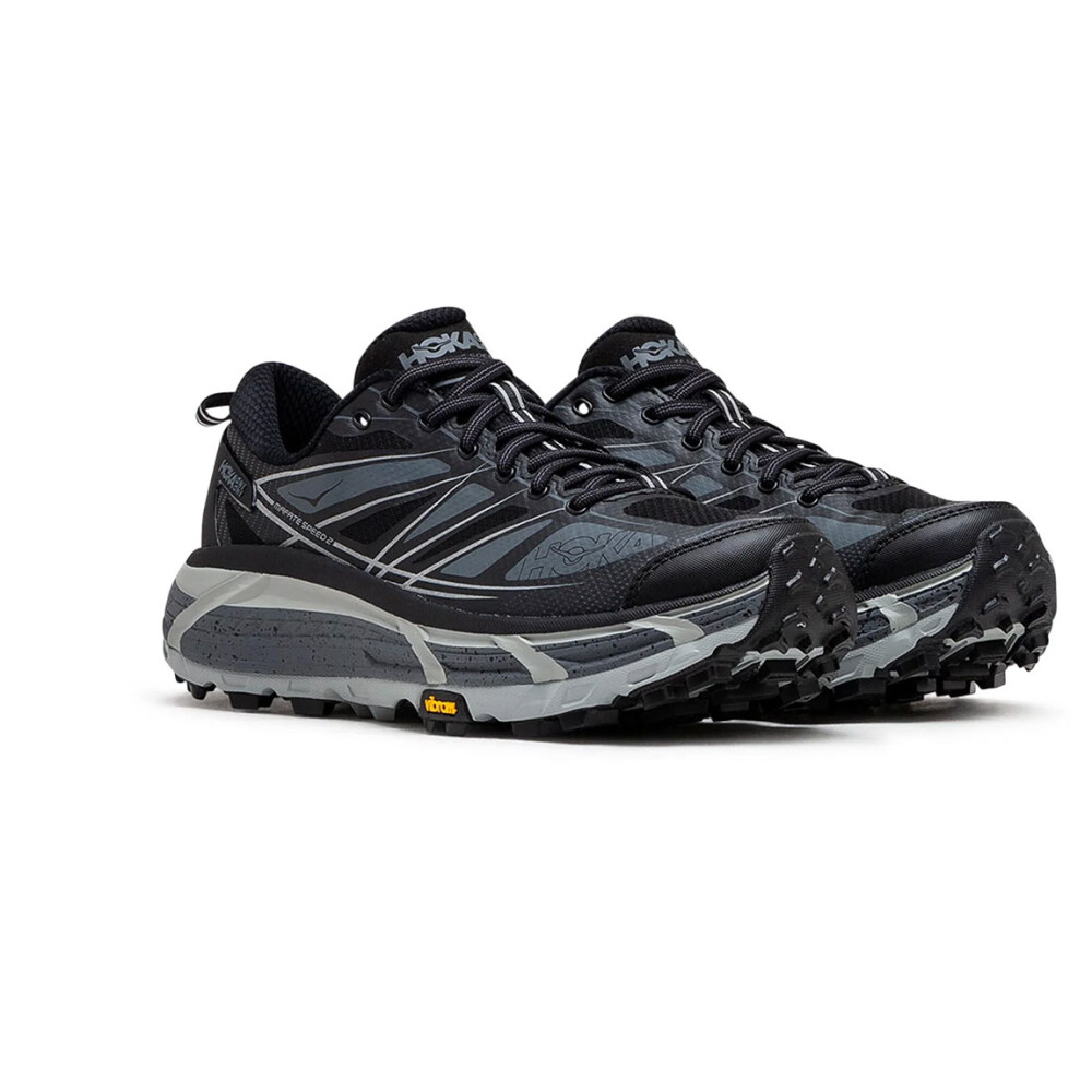 Hoka Mafate Speed 2 Champion para mujer - Negro/Gris Oscuro Negro-Gris Oscuro