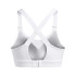UA Infinity High 2.0 Bra-GRN WHT-101
