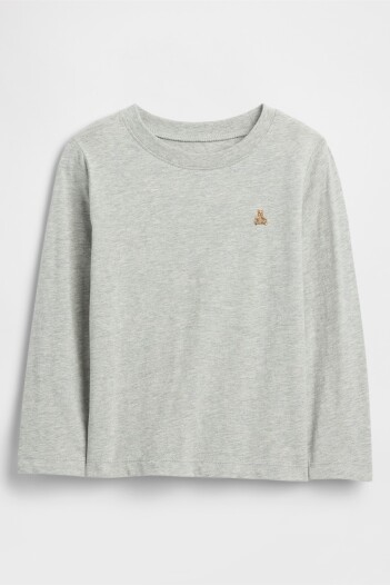 Remera Gràfico Toddler Niño Light Heather Grey
