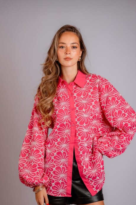 Camisa CANNES Fucsia