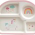 Plato con divisiones BUBA magic rosa unicornio