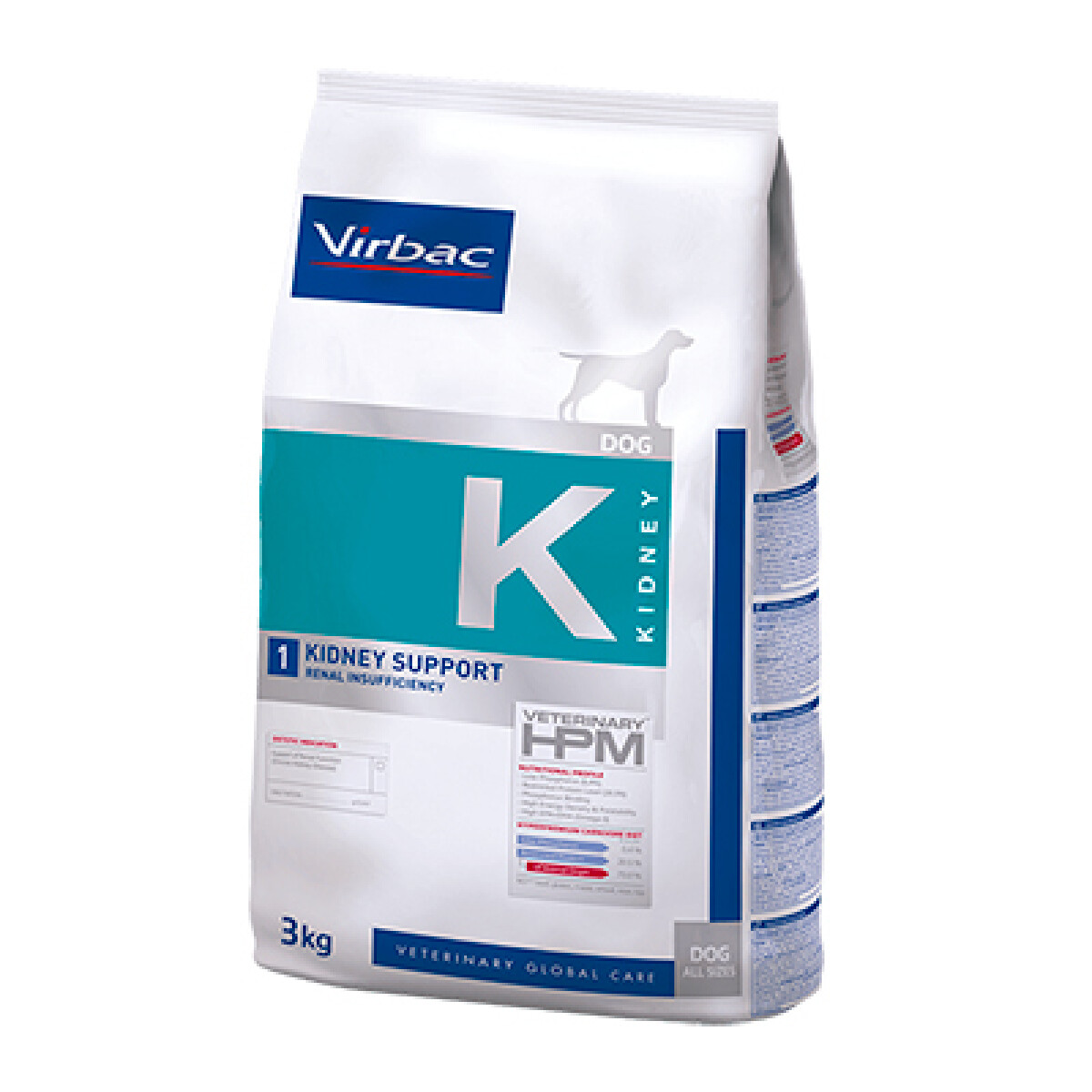 Virbac Dog Kidney Support 12kg | Apoyo a la Salud Renal 