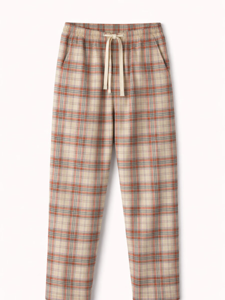 PANTALON PIJAMA FLANNEL ROSA CHICLE
