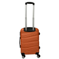 Valija Rigida Carry On Con Mango Telescopico Naranja Valija Rigida Carry On Con Mango Telescopico Naranja