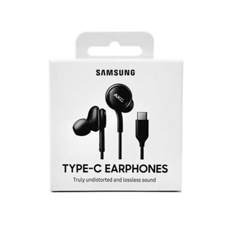 Auriculares Original Samsung AKG USB-C Negro Auriculares Original Samsung AKG USB-C Negro