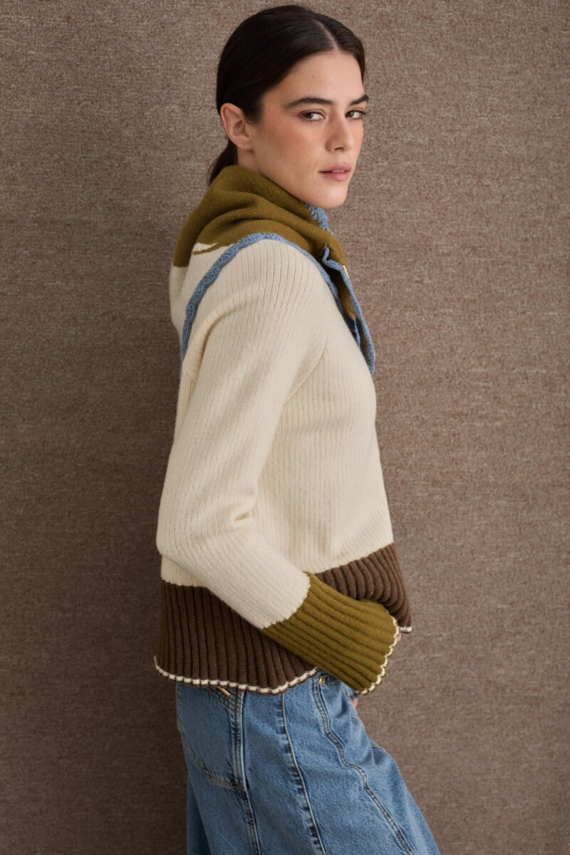 CARDIGAN JUMP Crudo
