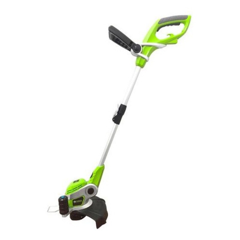Bordeadora Eléctrica Forest & Garden con Rueda de Apoyo Vertical 13" 700W Verde lima