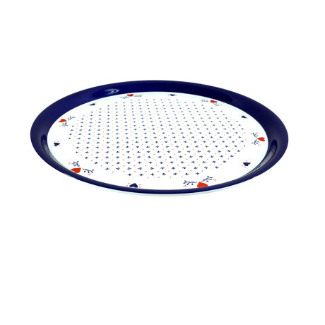 BANDEJA REDONDA MELAMINA LINEA CORAZON 40X2.1CM BANDEJA REDONDA MELAMINA LINEA CORAZON 40X2.1CM