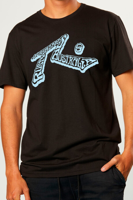 T-SHIRT MUNDIAL RUSTY Negro