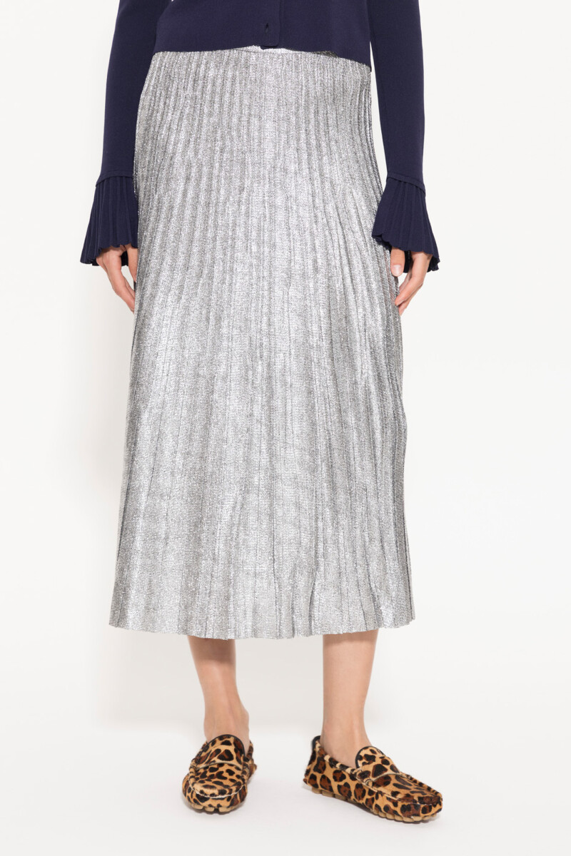 POLLERA SILVER Azul Marino