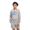 Buzo Infantil Umbro Puffer Gris - Celeste