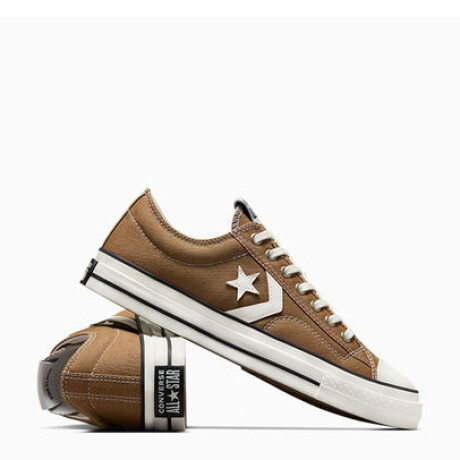 Championes Unisex Converse Star Player 76 OX Beige - Blanco - Negro