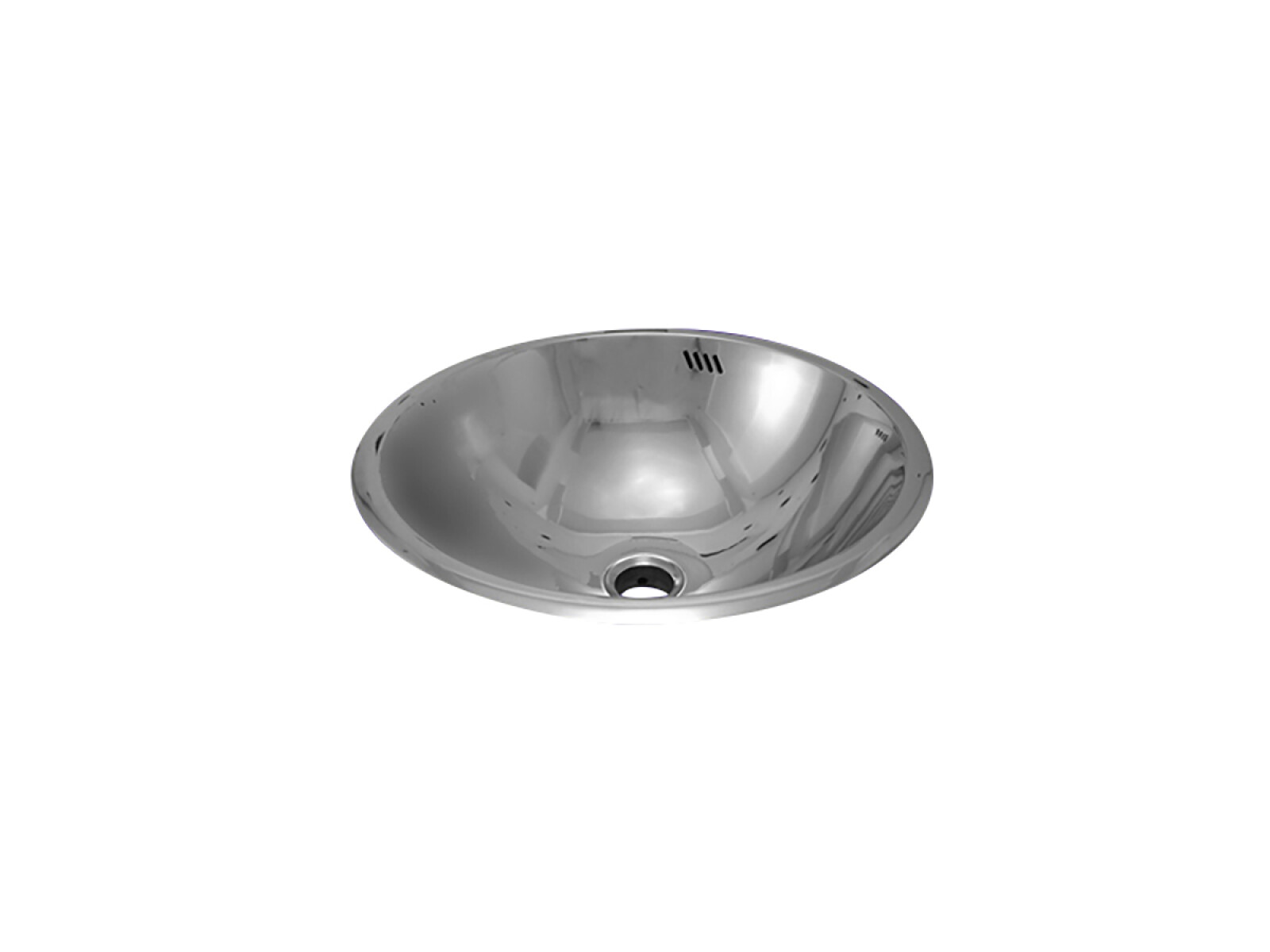 Acero Inoxidable Silver Brillo 46X46.5X20 Pileta De Cocina 