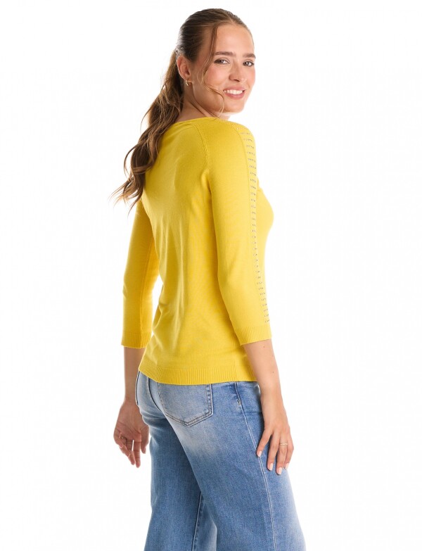 Buzo Tachas AMARILLO