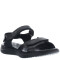 Sandalias de Mujer Freeway Casual c/Velcro Negro
