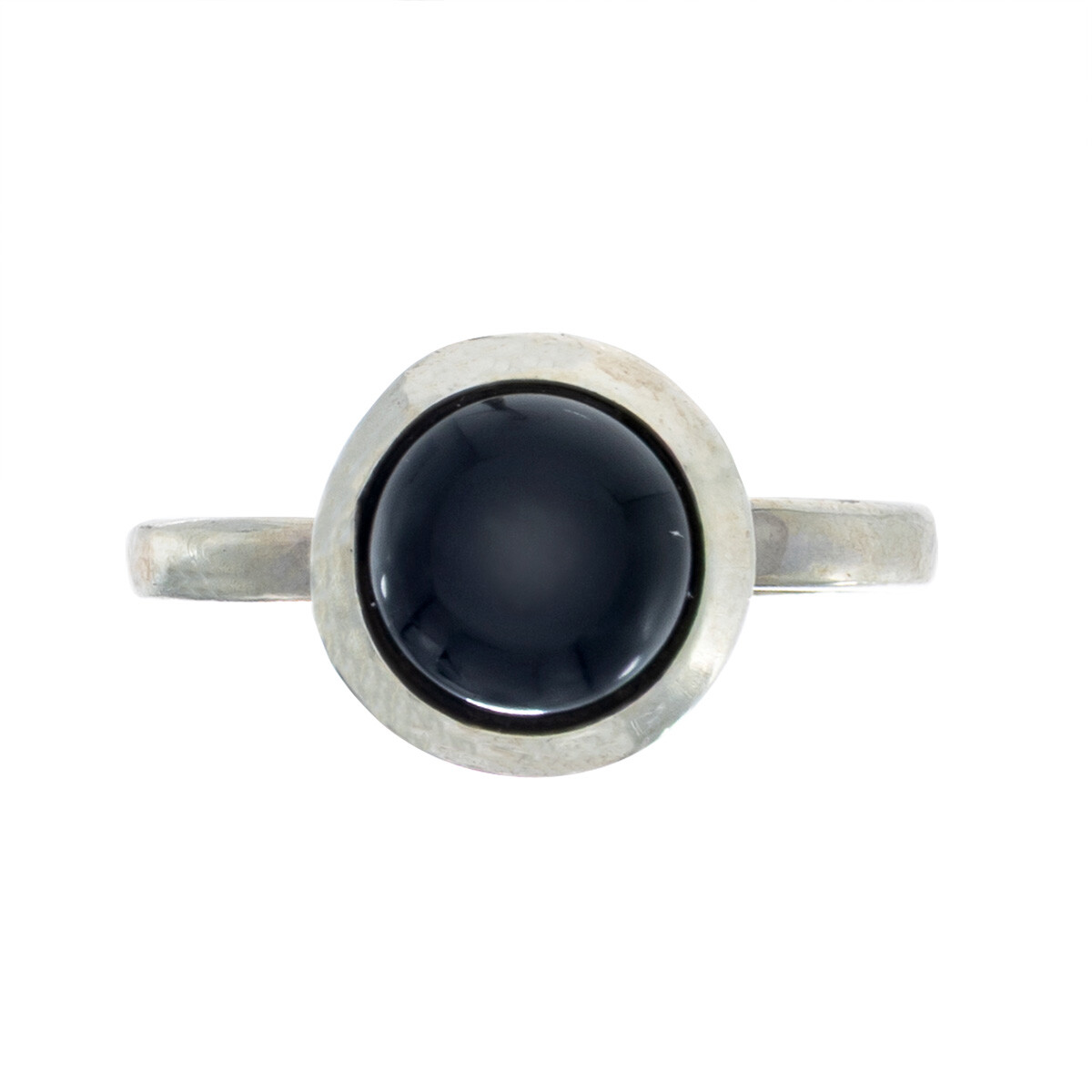 Anillo de plata 925, ONIX. 