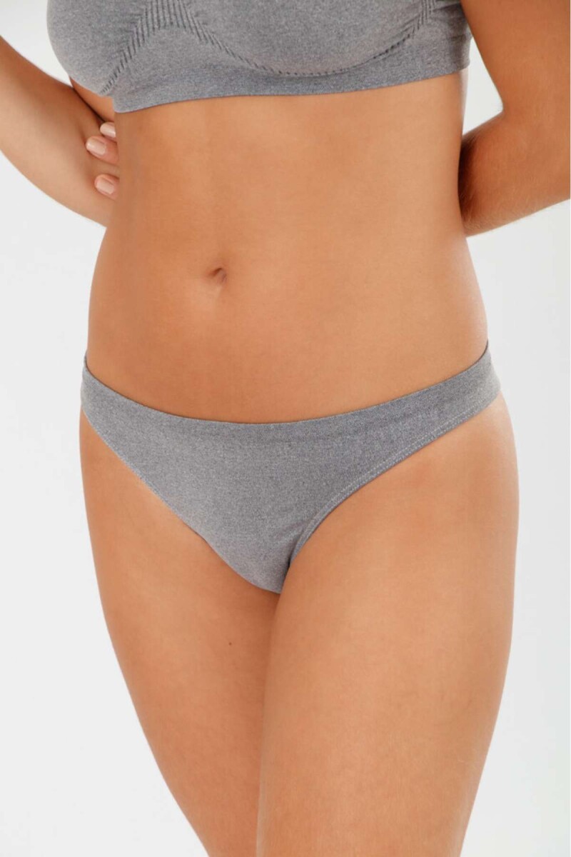 Tanga prili - Gris melange 