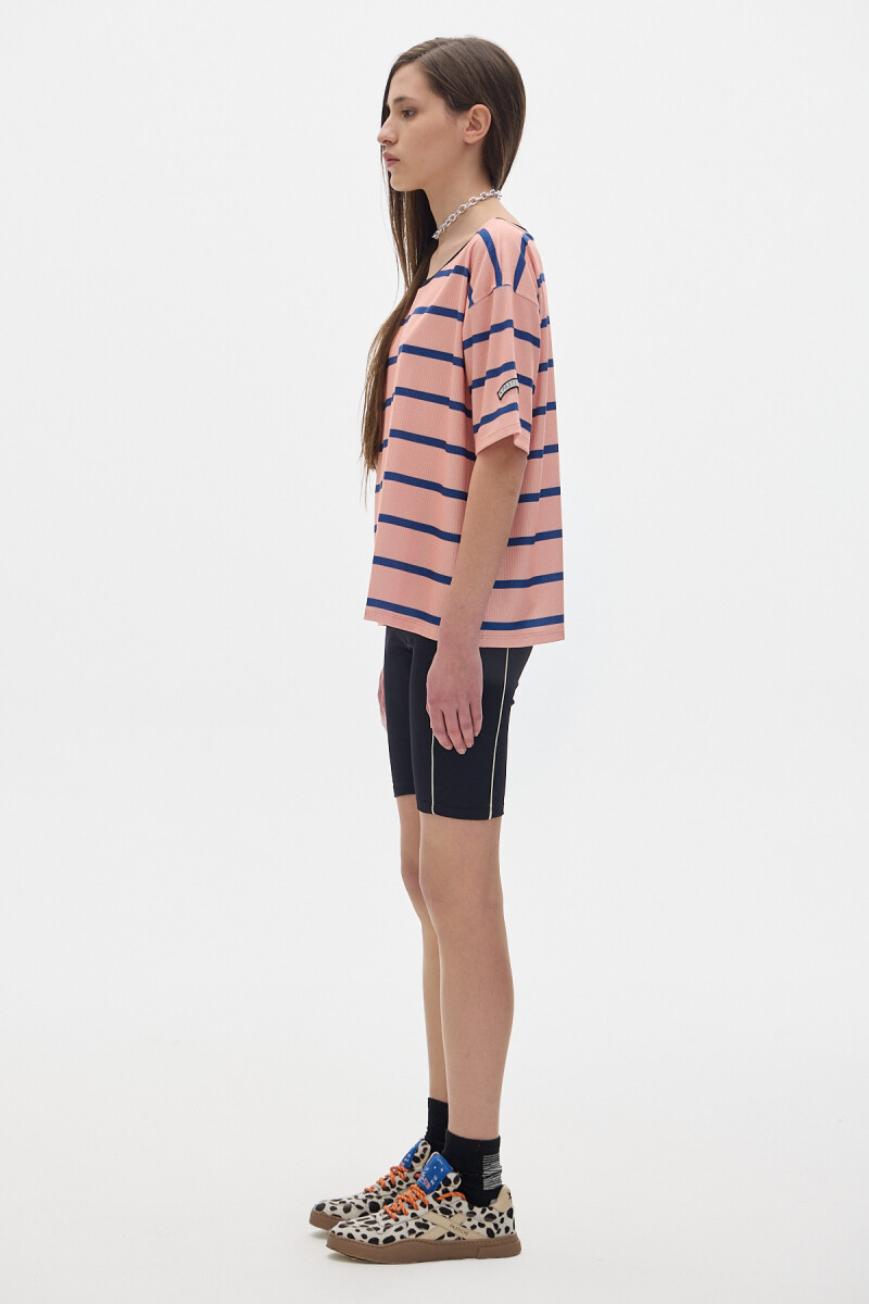 T-shirt Lulu ST Blue/Peach