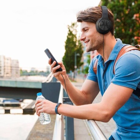 Auricular Motorola Comfort Fit Pulse 120 con Micrófono NEGRO
