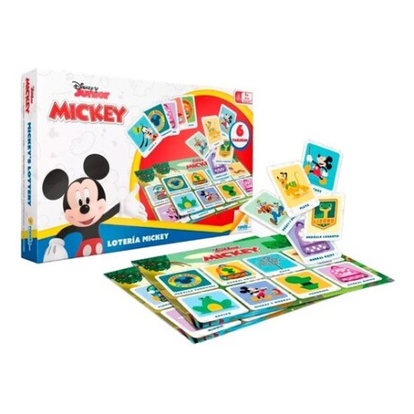 Juego de lotería Ronda Disney Mickey 54 piezas Juego de lotería Ronda Disney Mickey 54 piezas