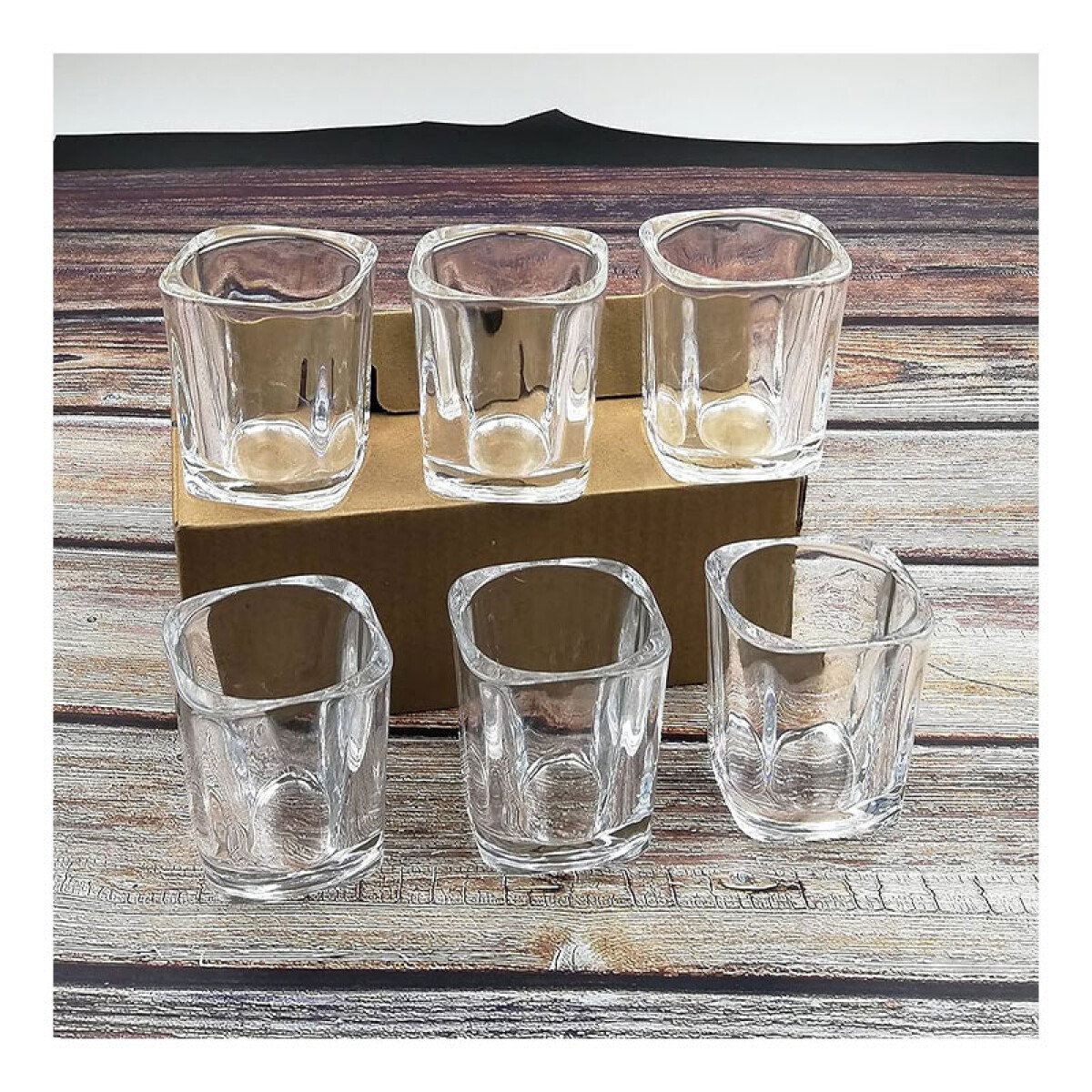 Vaso Vidrio Tipo Shot base pesada 4.8*6.1CM/63ML - Vaso Vidrio Tipo Shot Base Pesada 4.8*6.1cm/63ml 