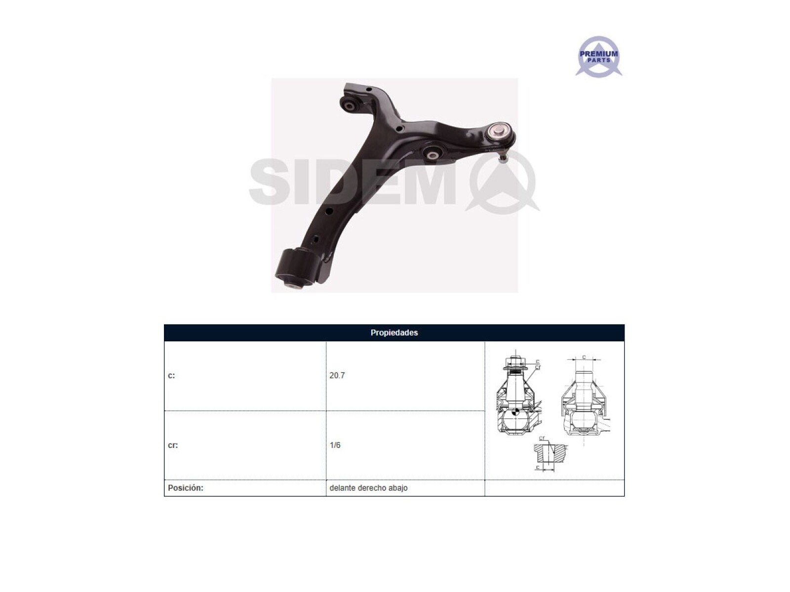 Parilla De Suspension Delantera Volks Amarok 4X2 - 4X4 11-25 Der 