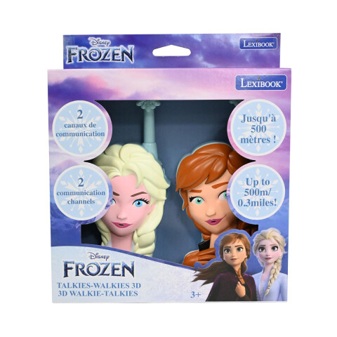 Walkie-Takie con Forma 3D Frozen 500 m U