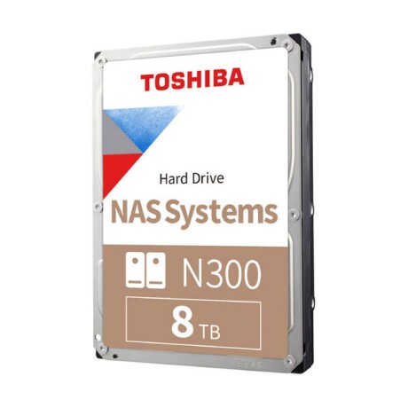 Hdd Toshiba Nas N300 8TB 3.5" 7200RPM 512MB Sata 001