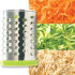Picadora Verduras Frutas Rallador Queso Acero Inoxidable Variante Color Celeste