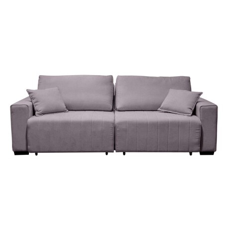 SOFA RETRÁCTIL 3 CUERPOS TELA GRIS CONNECTICUT