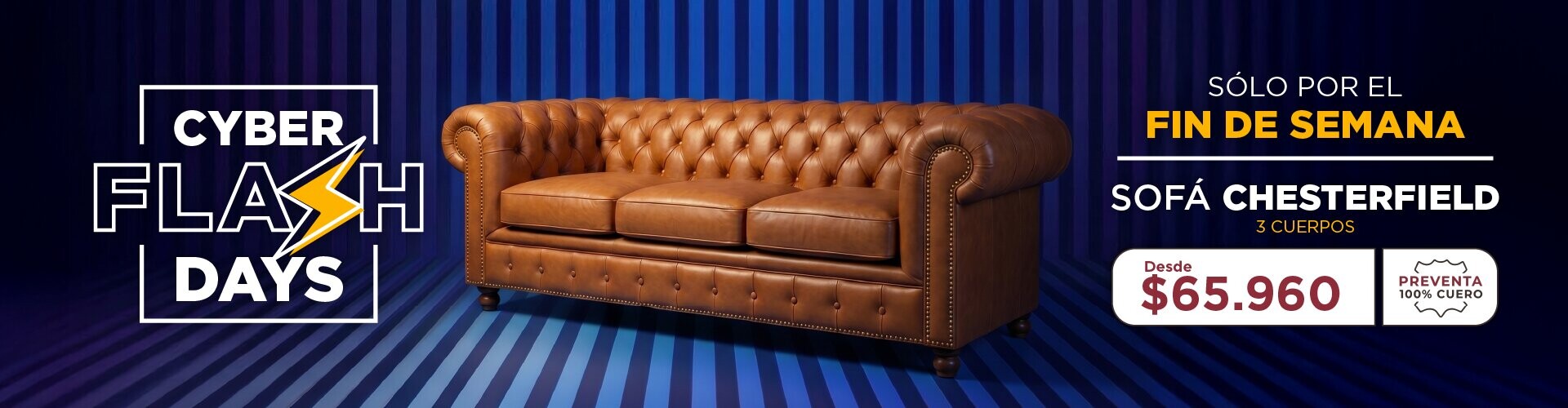 CYBER FLASH CHESTERFIELD