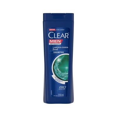 Shampoo Clear Men 2 En 1 200 Ml. Shampoo Clear Men 2 En 1 200 Ml.