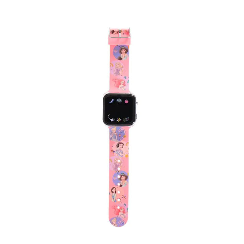 Reloj Digital Led Princesas Reloj Digital Led Princesas