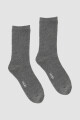 Medias lisas. de abrigo. por tener felpa interior. Gris claro