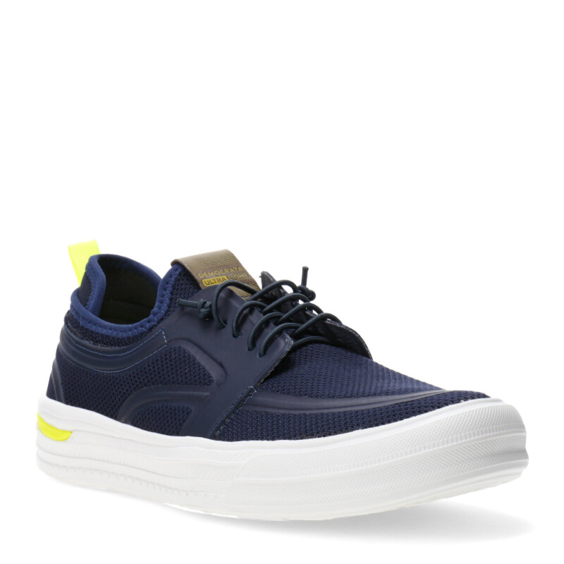 Championes de Hombre Democrata ULIE acordonado Azul Marino