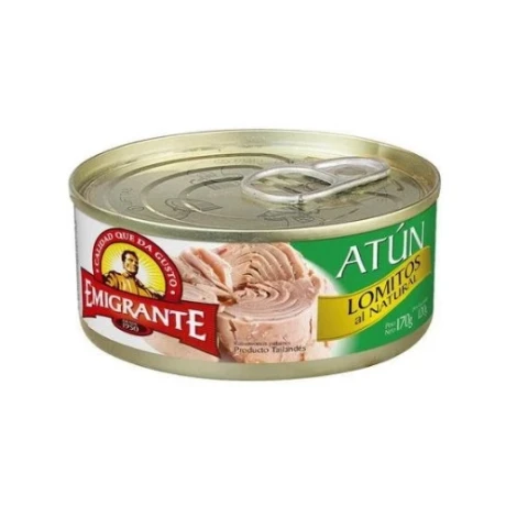 ATUN LOMITO ENTERO NATURAL 170G EMIGRANTE ATUN LOMITO ENTERO NATURAL 170G EMIGRANTE