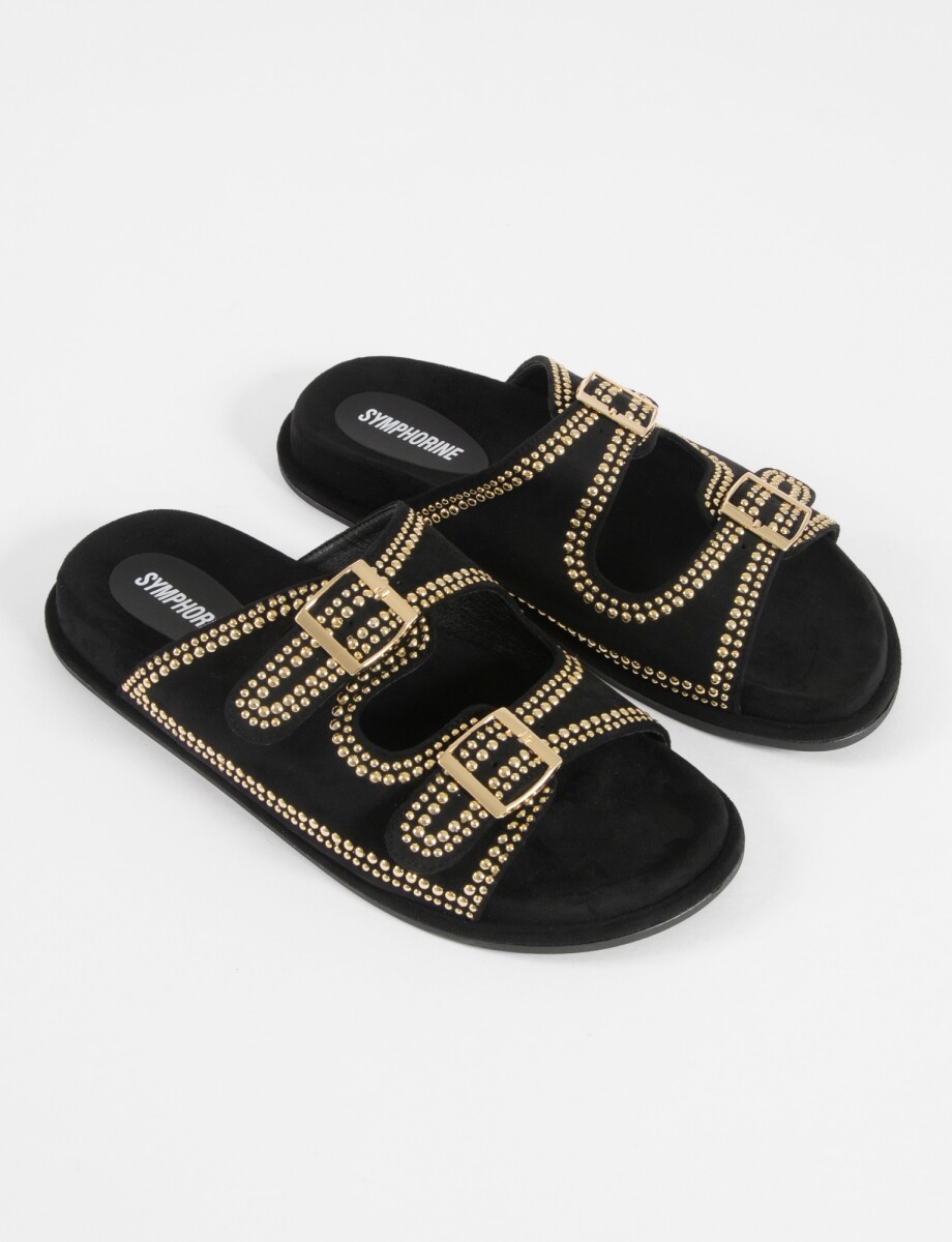 Sandalia tropical - negro 