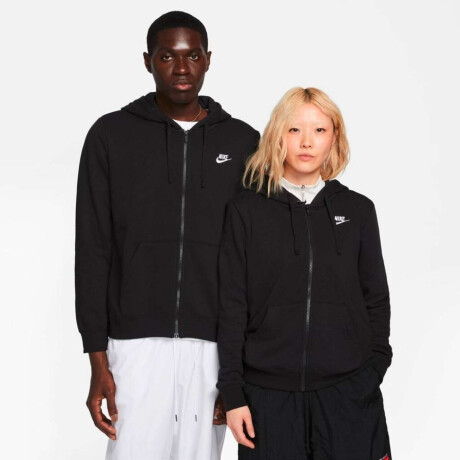 Abrigo Nike Sportswear Club Fleece de Mujer Negro
