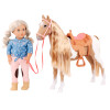 Caballo Palomino con accesorios 51 cm Our Generation Caballo Palomino con accesorios 51 cm Our Generation