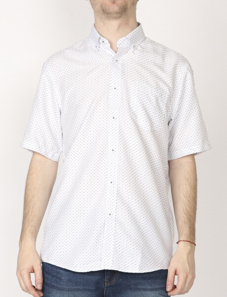 Camisa Harrington Urban Blanco/azul