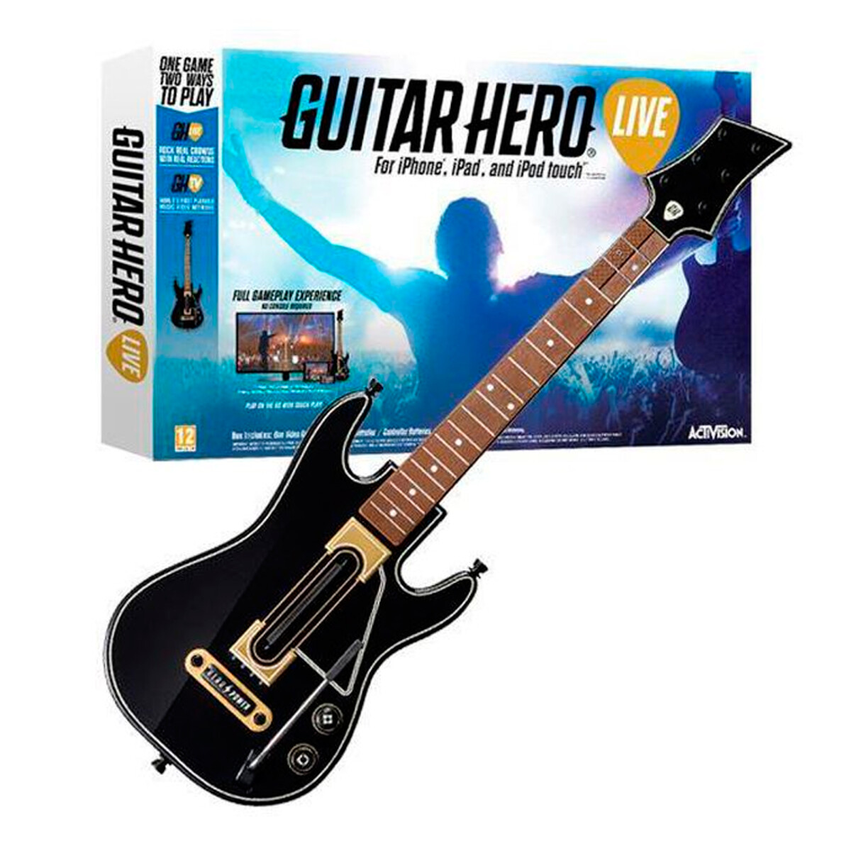 Guitar Hero para Playstation incluye un mando en forma de guitarra